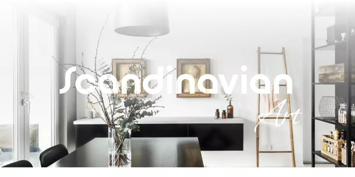 pajangan dinding scandinavian