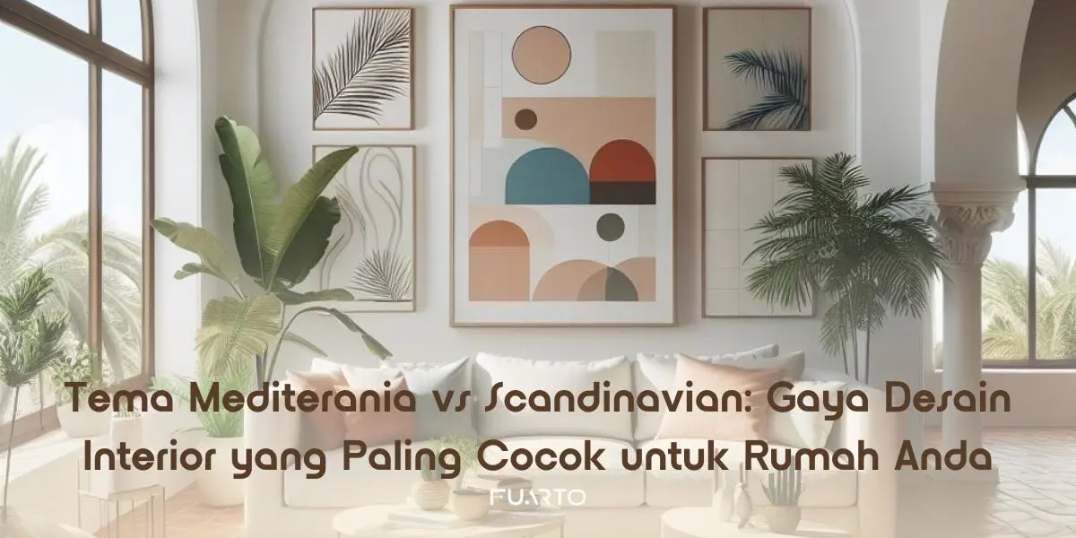 Tema Mediterania vs Scandinavian: Gaya Desain Interior yang Paling Cocok untuk Rumah Anda