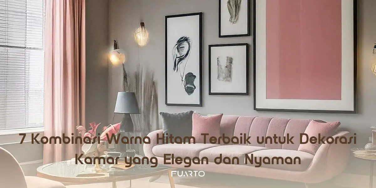 7 Kombinasi Warna Hitam Terbaik untuk Dekorasi Kamar yang Elegan dan Nyaman