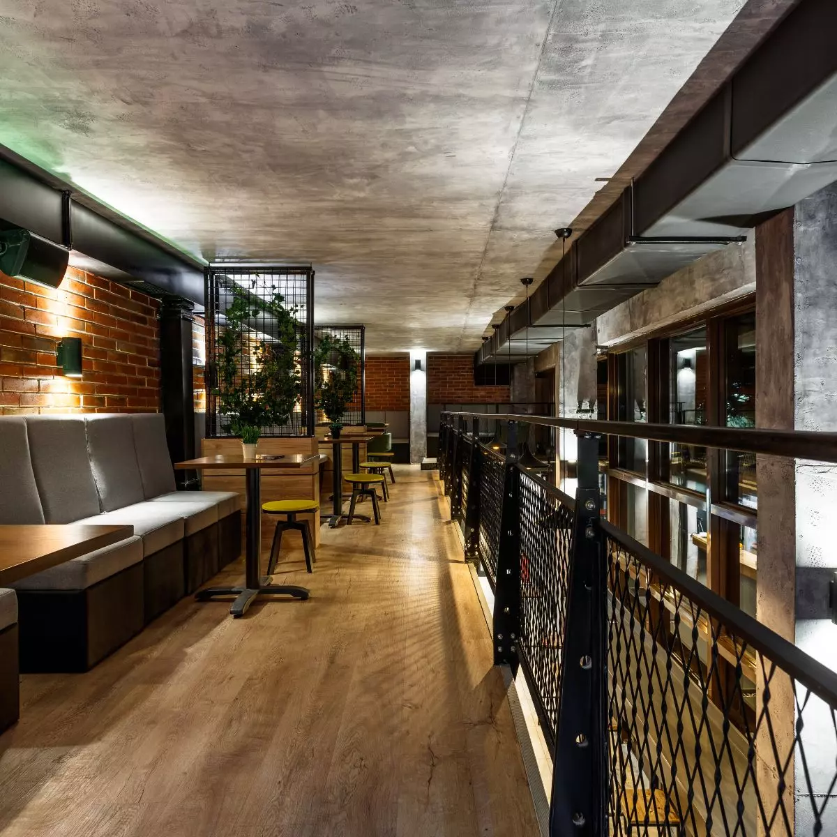 1. Rustic Industrial