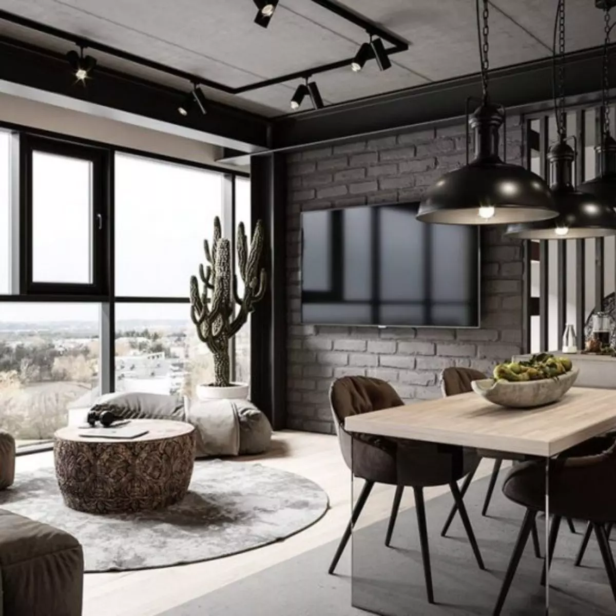 3. Industrial Modern