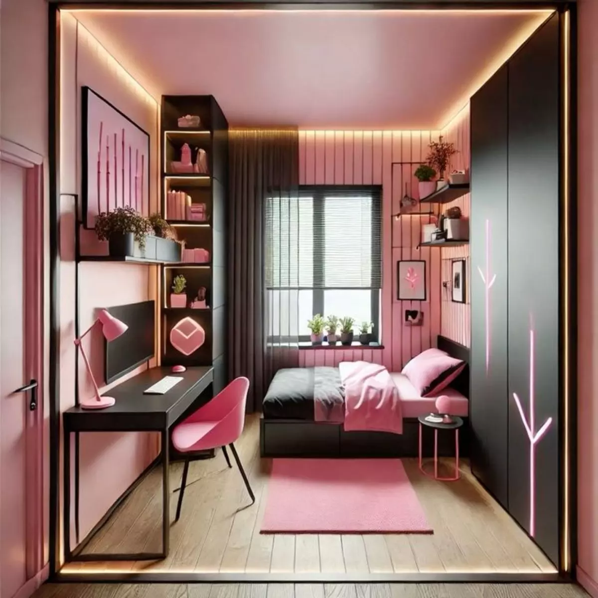 Tips Menata Kamar dengan Warna Hitam
