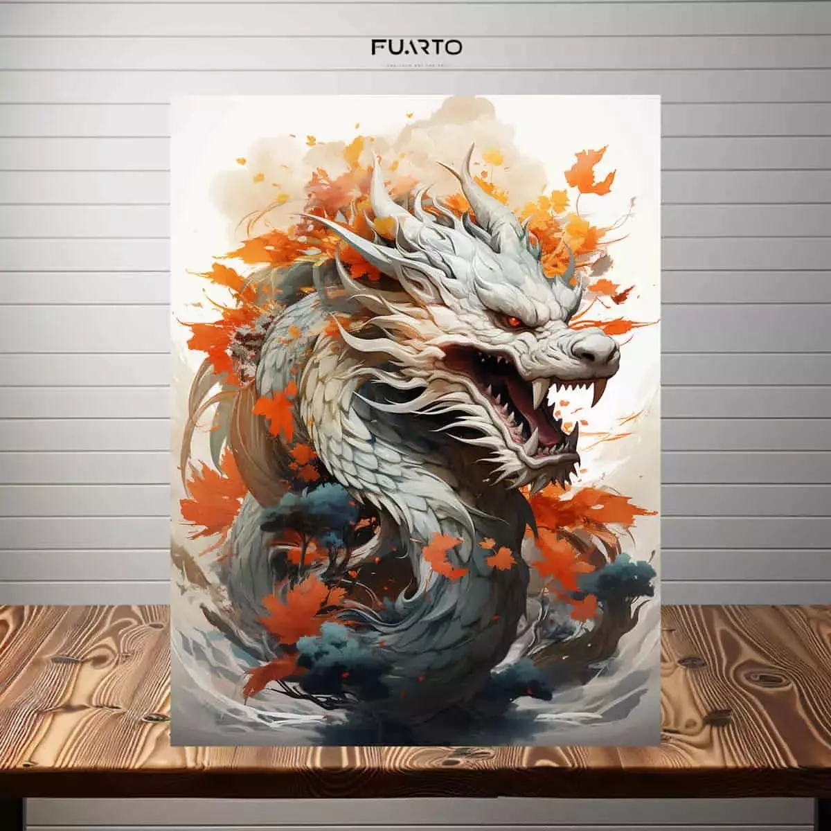3. Wall Decor Naga Fuarto