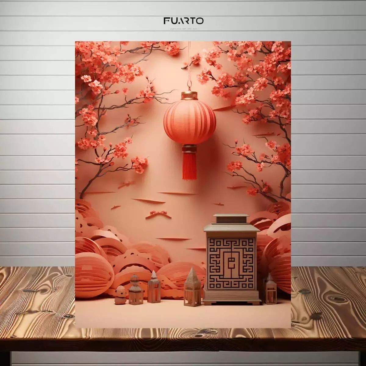 4. Lampion Wall Decor