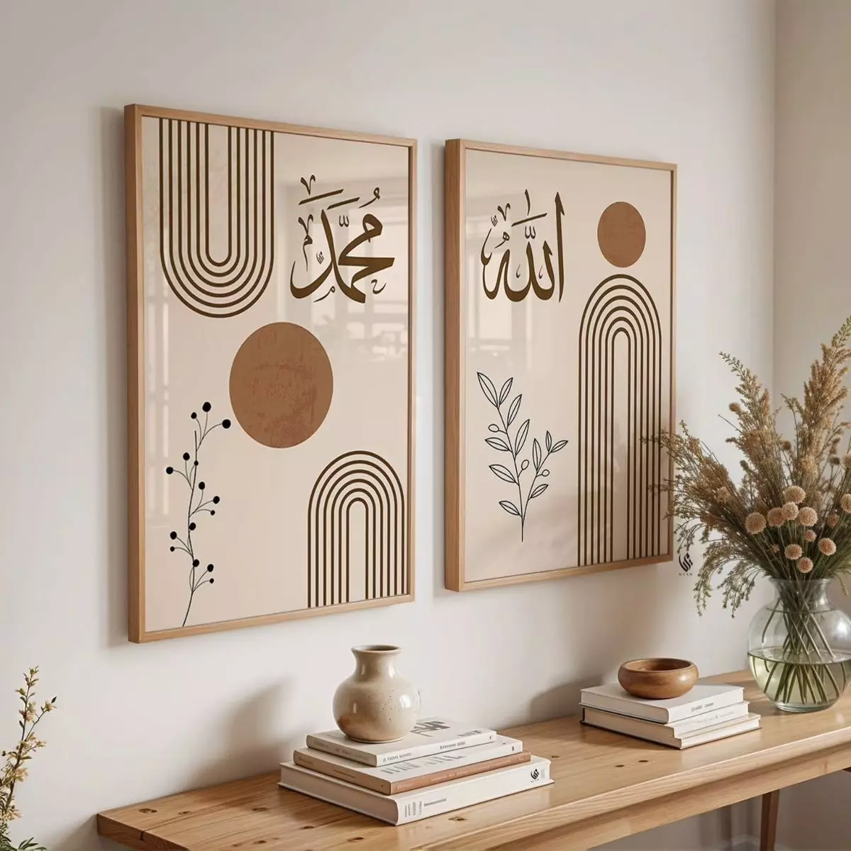 Kombinasi Wall Decor dengan Dekorasi Lebaran Lain