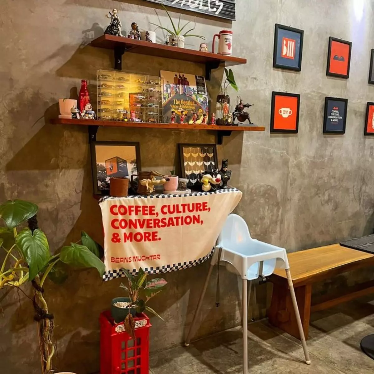 6 Konsep Wall decor untuk Cafe dan Restoran Kekinian