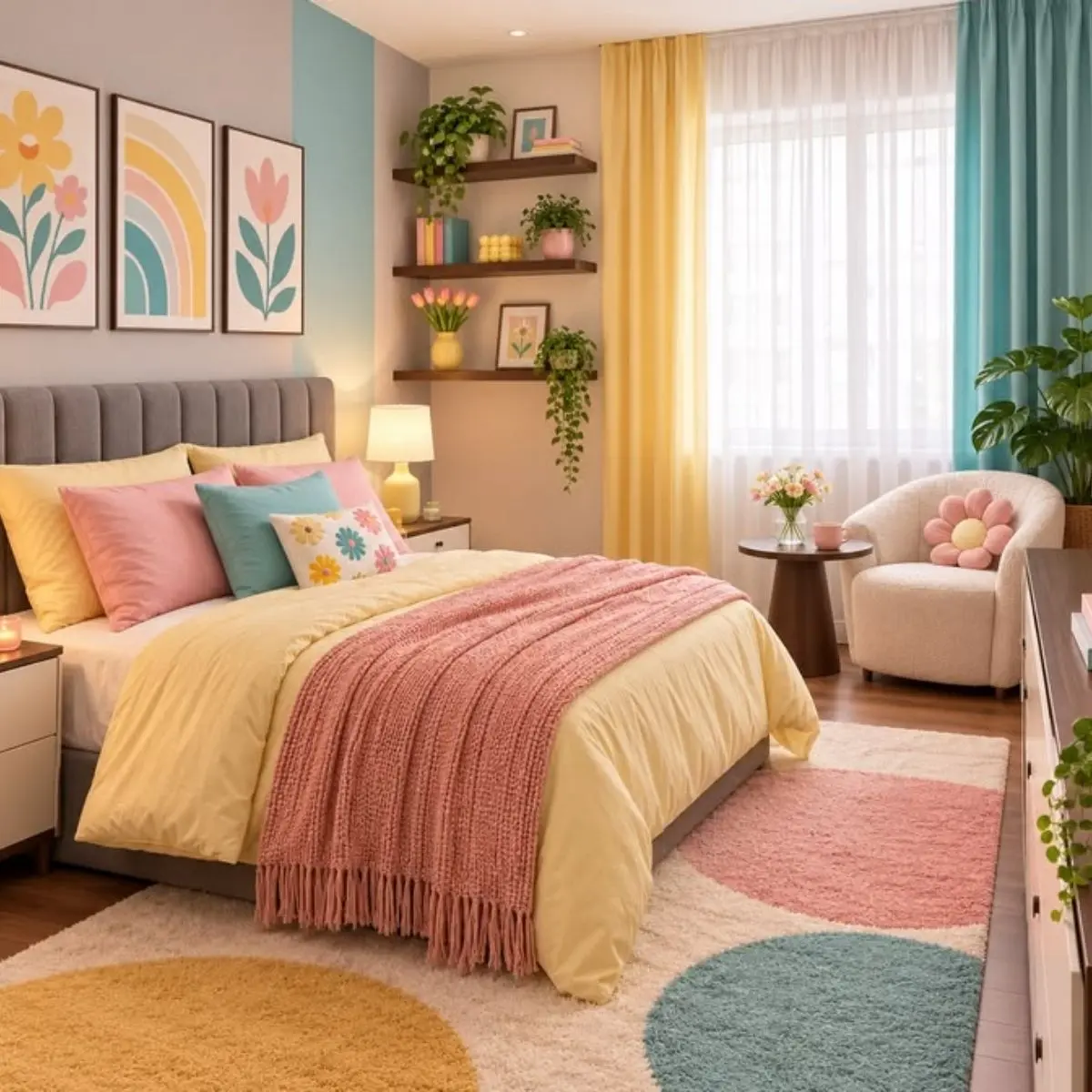 Cara Memadukan Warna Pastel agar Kamar Tidak Terlihat Monoton