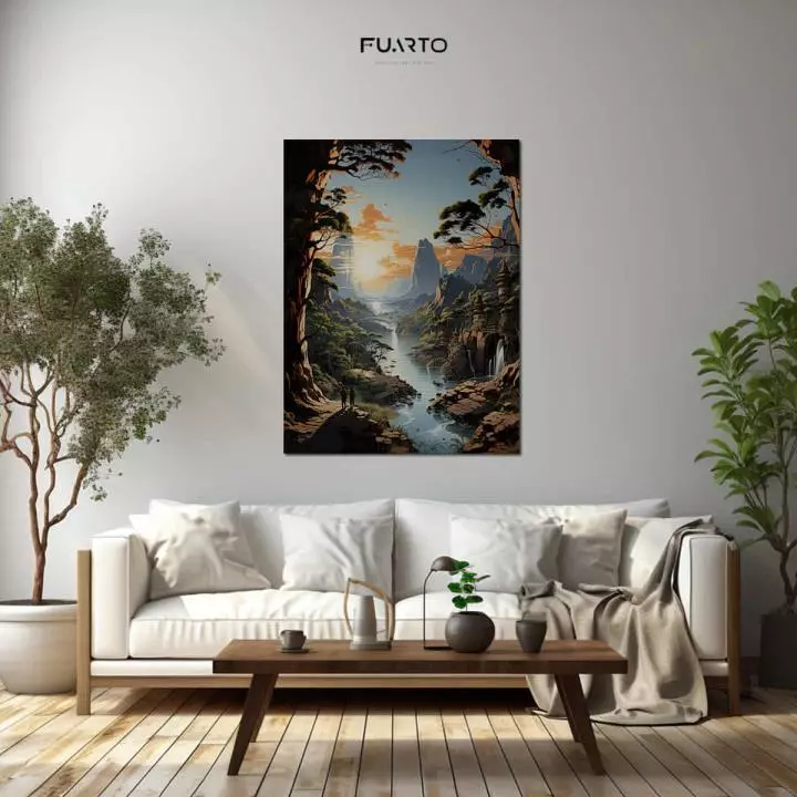 Wall Decor Pemandangan Alam