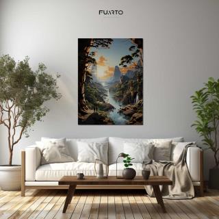 Wall Decor Pemandangan Alam