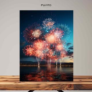 Wall Decor Kembang Api