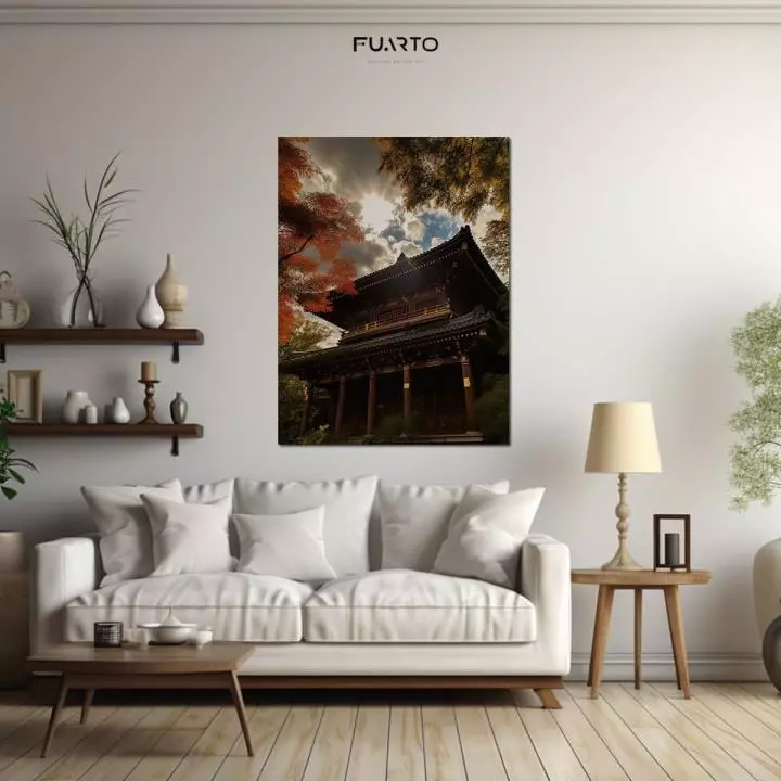 Wall Decor Gambar Kuil