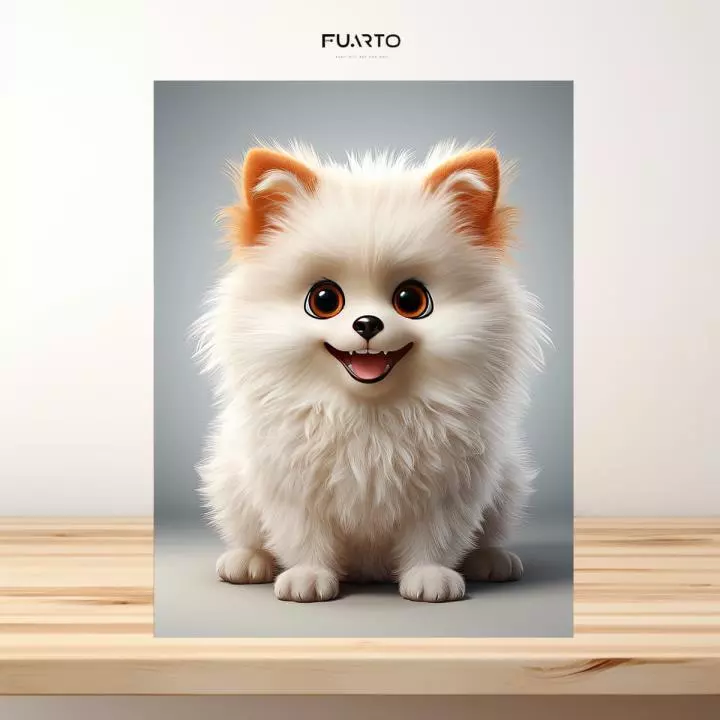 Wall Decor Gambar Anjing