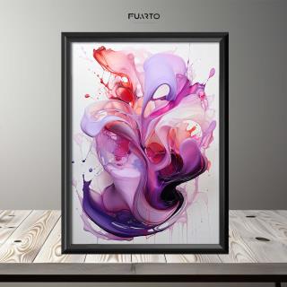 Wall Decor Abstrak Full Frame