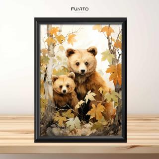 Wall Decor Beruang Frame