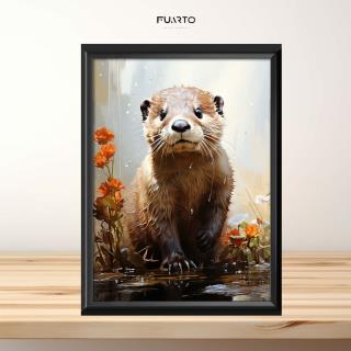 Wall Decor Otter Frame