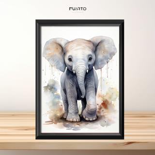 Wall Decor Gajah Frame