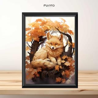 Wall Decor Rubah Frame