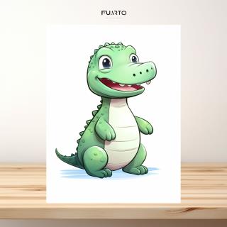 Wall Decor Gambar Buaya