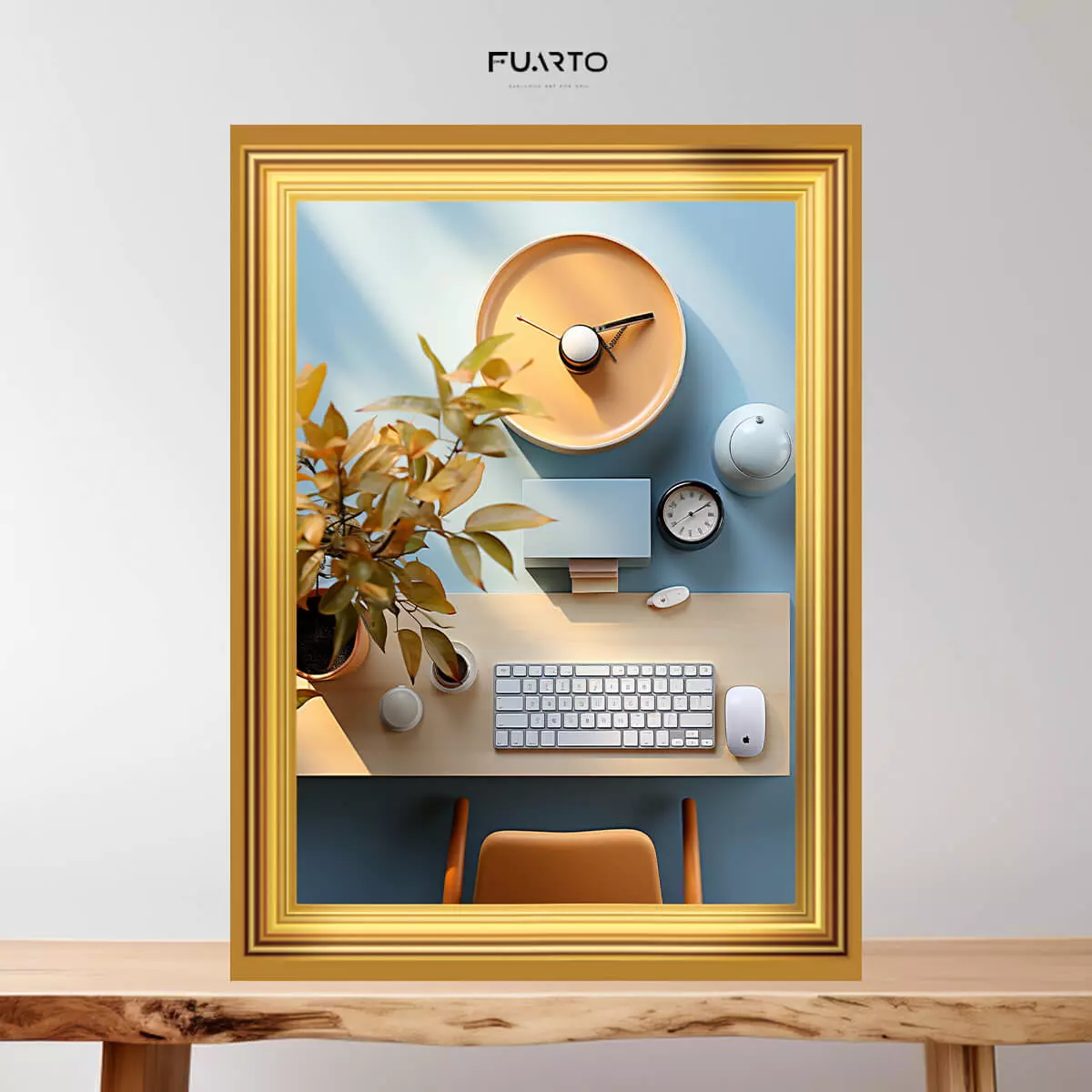 Wall Decor Kantor Frame