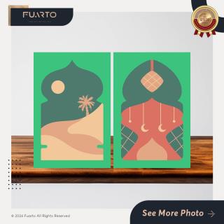 Pajangan Dinding Kayu Religi 20x30
