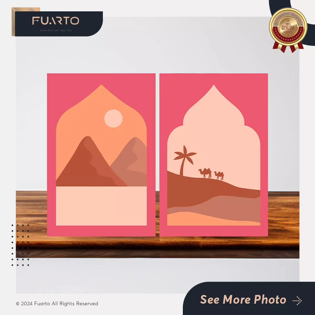 Wall Decor Kayu Religi 20x30