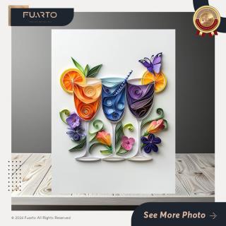 Wall Decor Kayu Dinding Resto