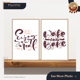 Hiasan Dinding Kayu Cafe 20x30