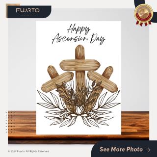 Hiasan Dinding Kayu Gambar Salib