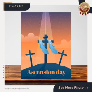 Wall Decor Kayu Ascension Day
