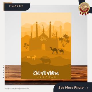 Hiasan Dinding Eid Adha