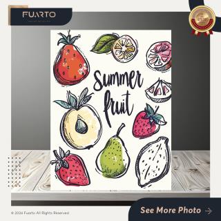 Wall Decor Resto Fruit