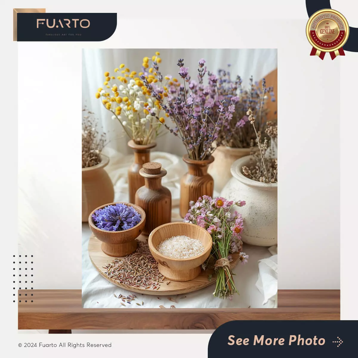 Wall Decor Herbal Rempah