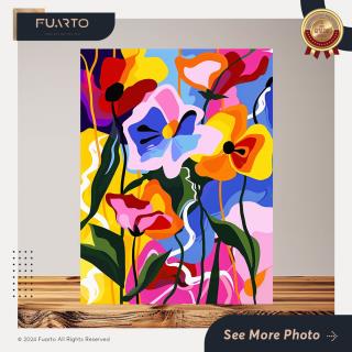 Wall Decor Pop Art Bunga
