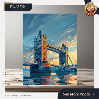 Wall Decor Place Iconic Bridge