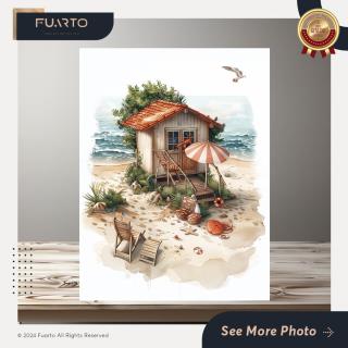 Wall Decor Iconic Tropical Beach