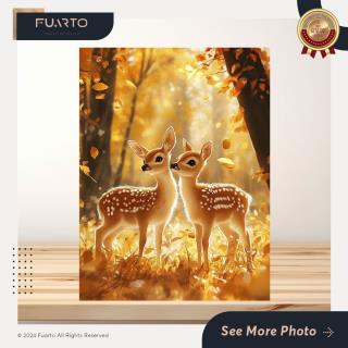 Hiasan Dinding Kayu Hewan Antelope