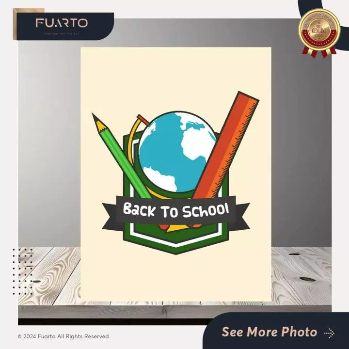 Hiasan Dinding Back to School