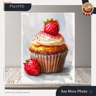 Wall Decor Gambar Cupcake
