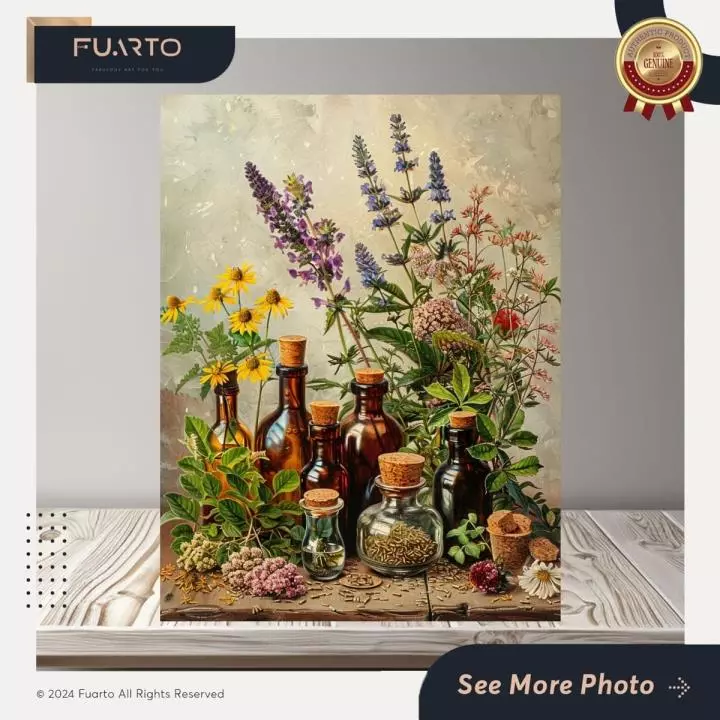 Wall Decor Herbal Rempah