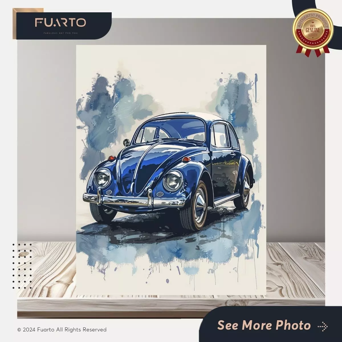Wall Decor Vintage Mobil