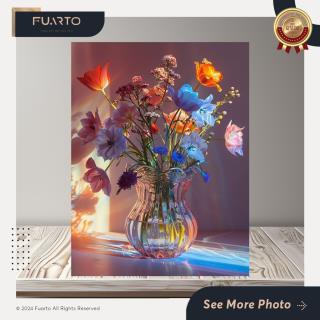 Wall Decor Vas Bunga