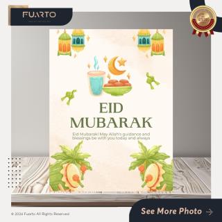 Pajangan Dinding Lebaran Idul Fitri 2025