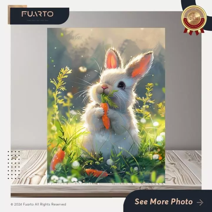 Wall Decor Gambar Kelinci