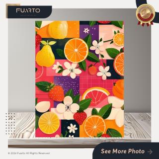 Wall Decor Buah - Buahan