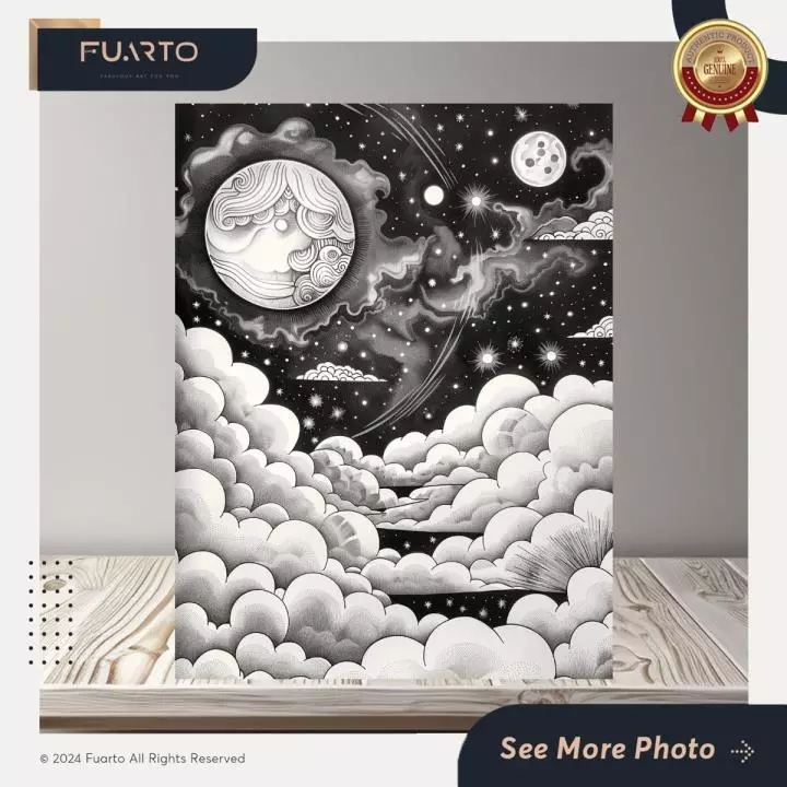 Wall Decor Langit Malam