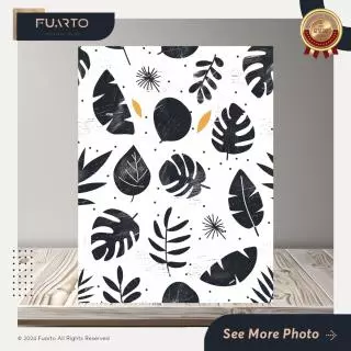 Wall Decor Daun Tropis