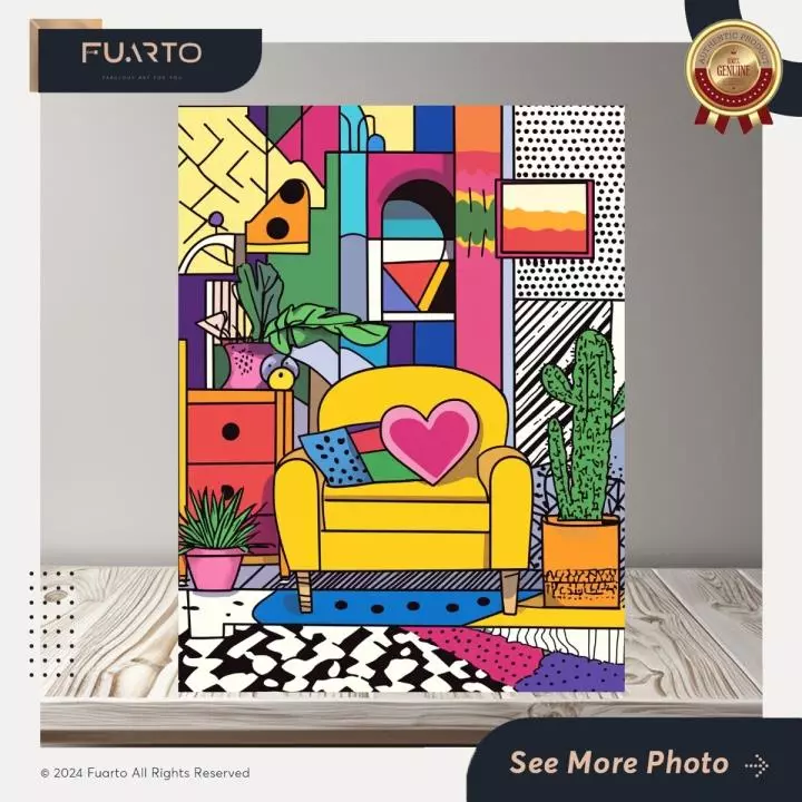 Pajangan Dinding Pop Art Rumah