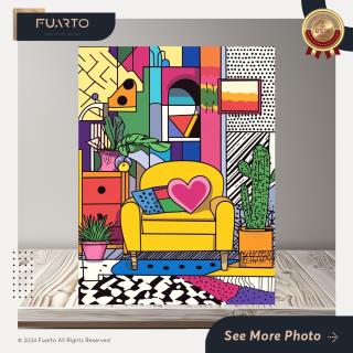 Pajangan Dinding Pop Art Rumah