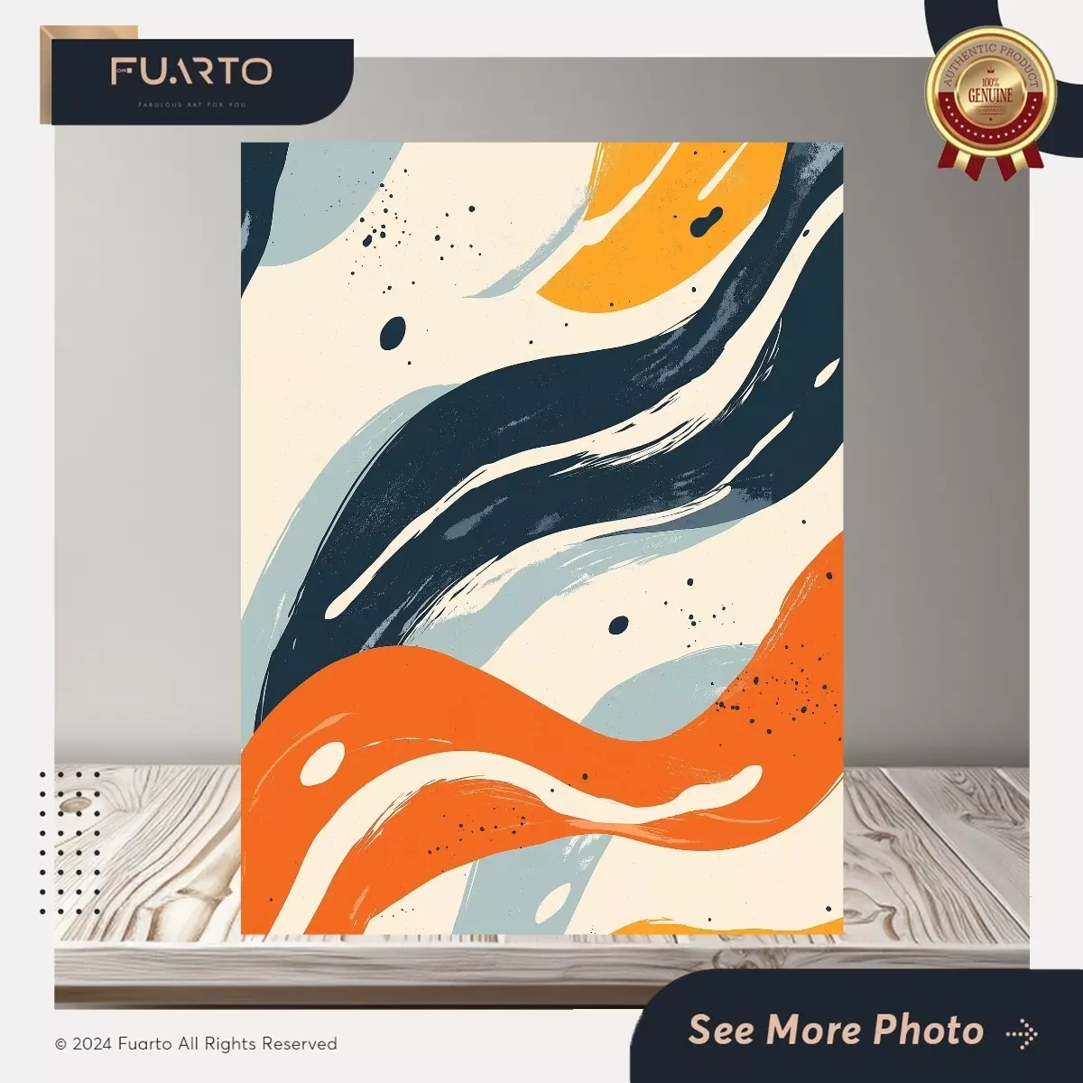Wall Decor Abstrak
