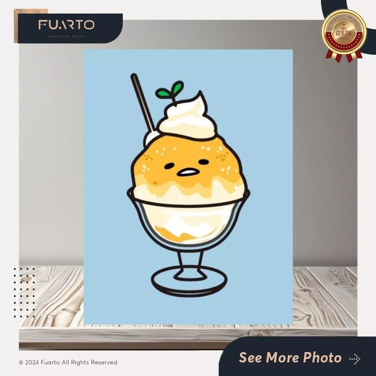 Pajangan Dinding Gudetama